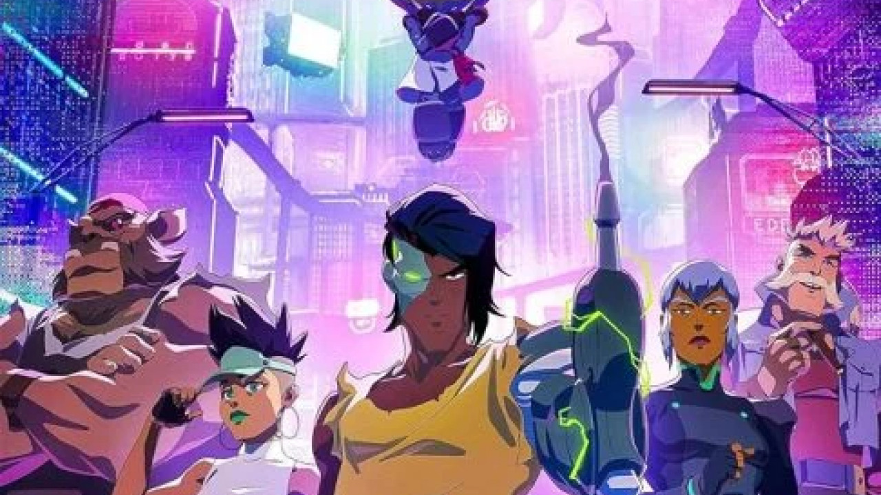 انمي Captain Laserhawk: A Blood Dragon Remix الحلقة 4